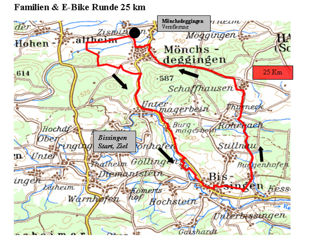 Familien- und E-Bike- Runde