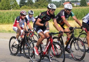 Otto kämpf im Feld der Senioren in Reute bei Freiburg