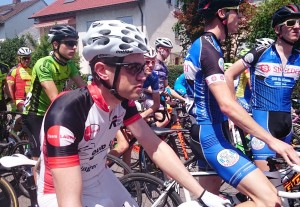 Matthias konzentriert vor dem Start in Eglosheim