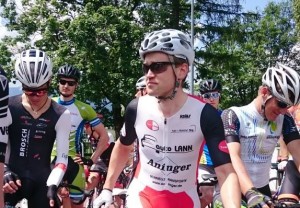 Matthias Hivner vor dem Start in Sonthofen