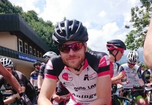 Stefan Richter vor dem Start in Sonthofen