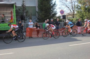 Stefan fährt im Elitefeld in Nürnberg