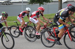 Sascha und Stefan am Anstieg in Tieringen