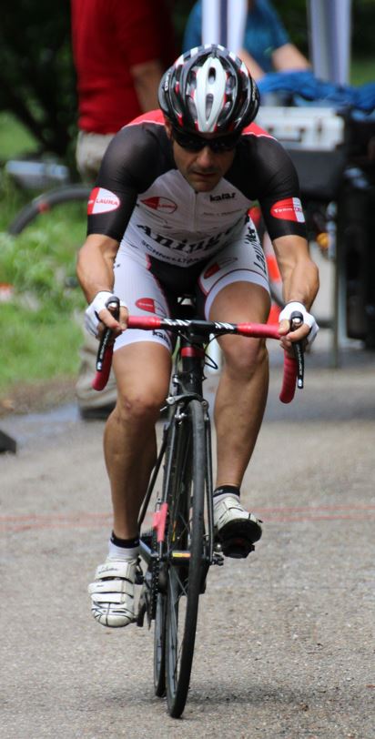 Stefan kurz nach dem Start in Wildberg. Vielen Dank für das Bild an Sylvia!