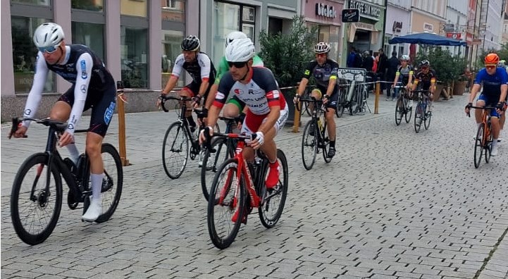 Stefan auf der Zielgeraden in Mindelheim